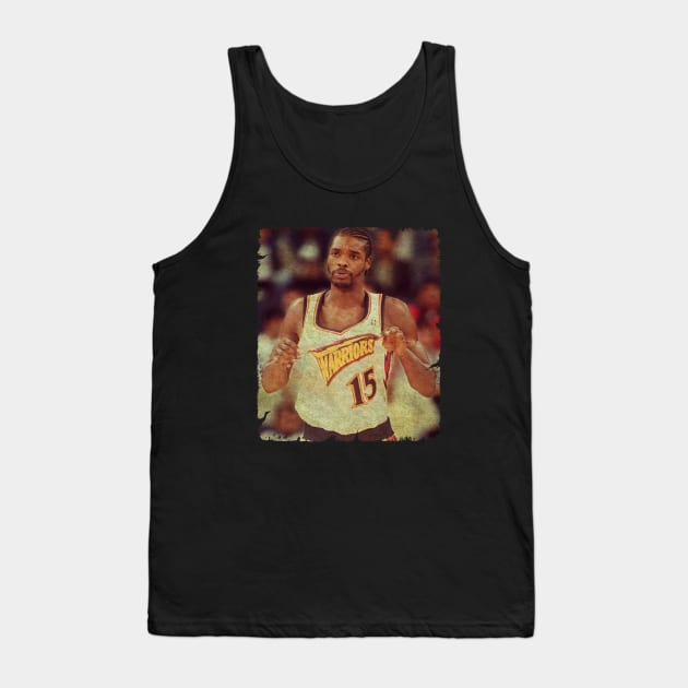 Latrell Sprewell in Warriors Tank Top by MJ23STORE
